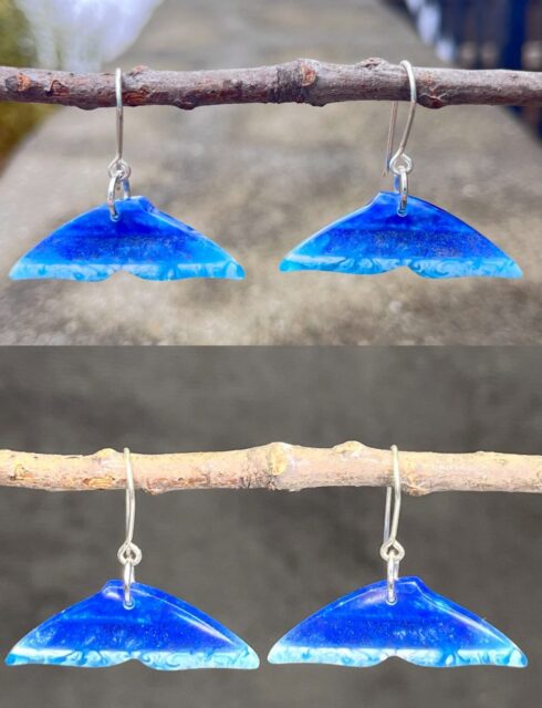 🐋🐳🐋 
Here’s an outside & inside view at these super cool hand-shaped SURFITE whale’s tail earrings. Who doesn’t love something unique like that!😜
#whaletail #whaletailearrings #surfite #surfiteearrings #zacharybloomjewelry