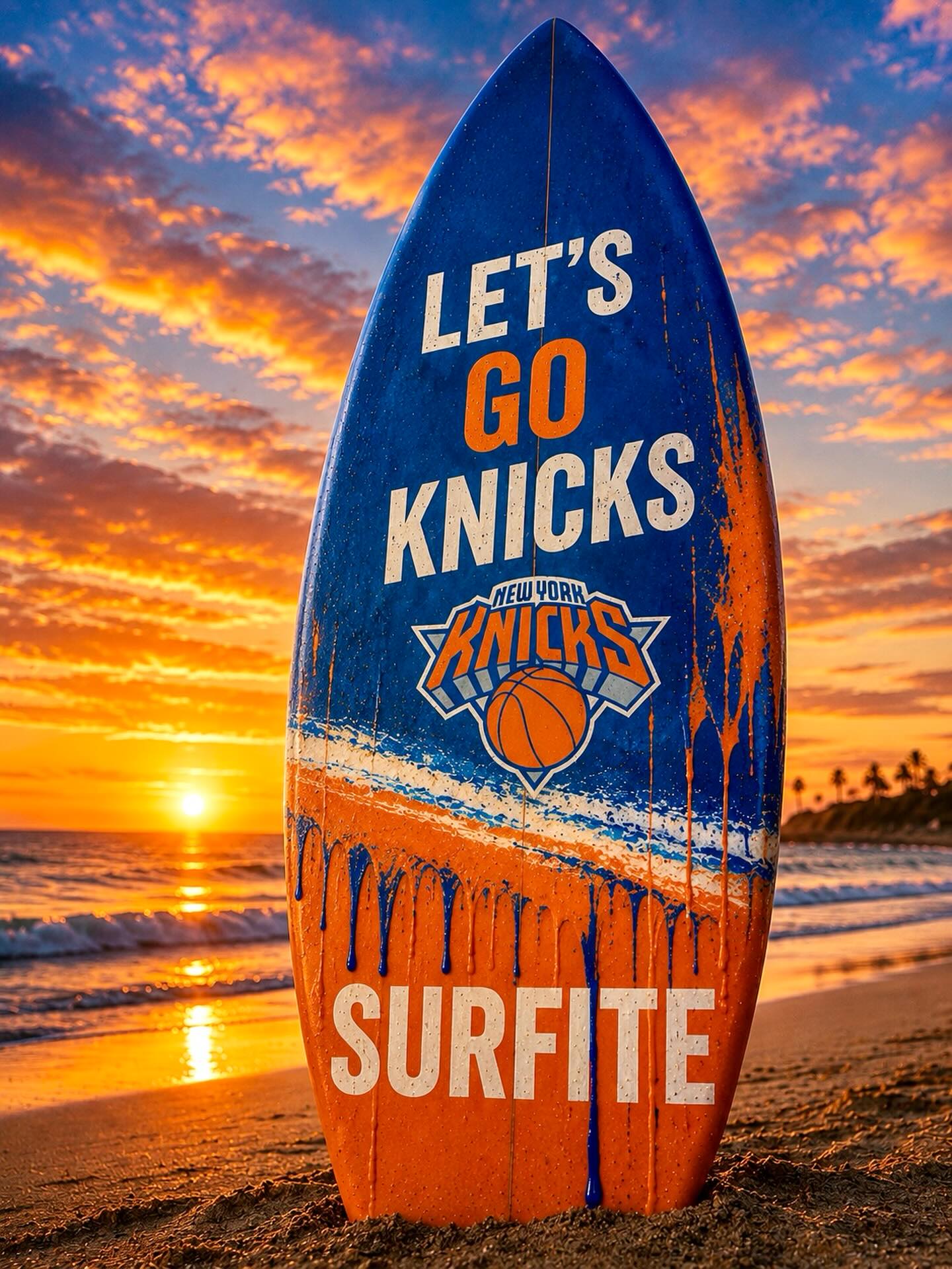 π§‘ππ
ORANGE & BLUE SKIES in my household all the wayβ¦π
We are beyond ecstatic to see the KNICKS begin their battle in the NBA Finals tonight against the San Antonio Spurs. In keeping with my SURFITE theme I created this special KNICKS tribute post.π€£πββοΈπββοΈπ
KNICKS IN SIX!!!!
#nyknicksbasketball #nyknicks #surfite #knicksnation #knicksfan