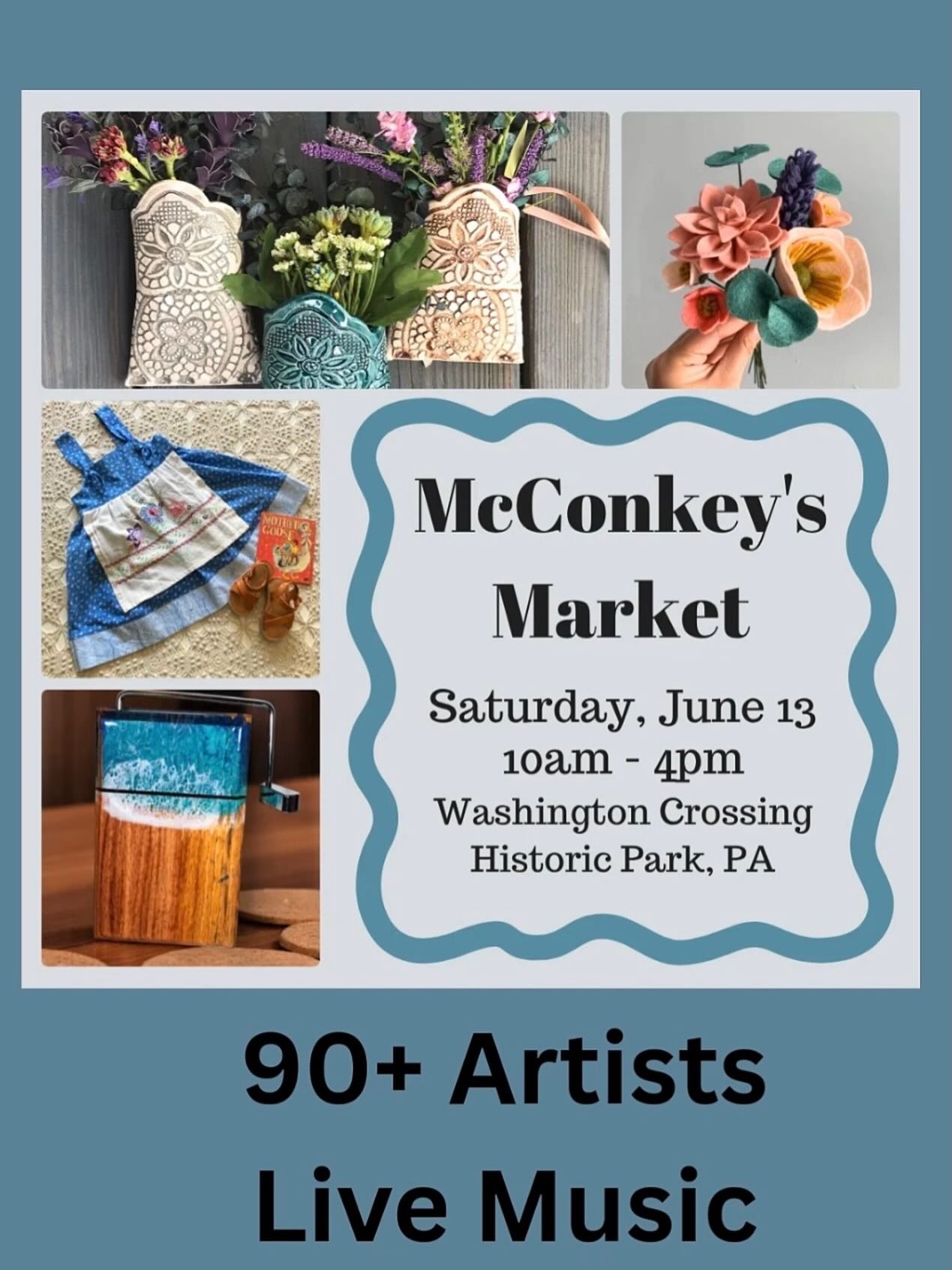 βΌοΈβΌοΈβΌοΈ
New show alert in PA! Very excited to be a part of McConkeyβs Market this coming Saturday. This will be my first time exhibiting with them and from what Iβve heard from many of my artisan friends, itβs a really fantastic show with tons of talent. If you are near the Washington Crossing area, definitely come check this show out.
π
#mcconkeysmarket #washingtoncrossingpark #zacharybloomjewelry #upcycledjewelry #surfite