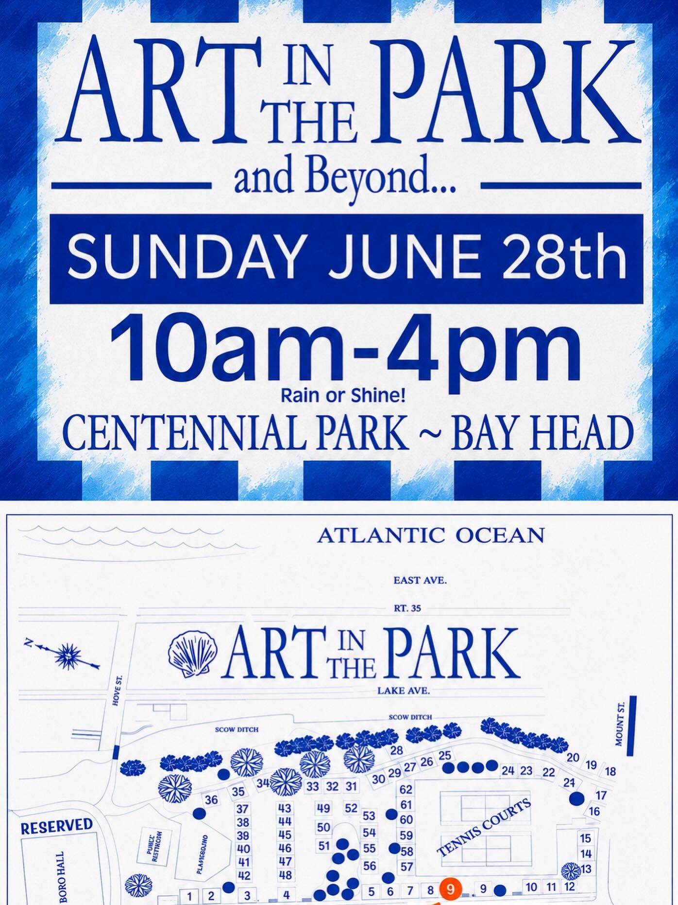 ‼️‼️‼️ 
Super excited to be exhibiting for the first time at this amazing art show down the shore in Bay Head, NJ at Centennial Park from 10-4pm. From what I hear from my artist friends this is a really fantastic event where the entire community comes out to support. Catch me in Space 9 right at the tennis courts. Looks like Sunday will be a gorgeous day too. Hope to see you there!😜
#bayheadartintheparkandbeyond #bayheadnj #surfite #zacharybloomjewelry #artintheparkandbeyond