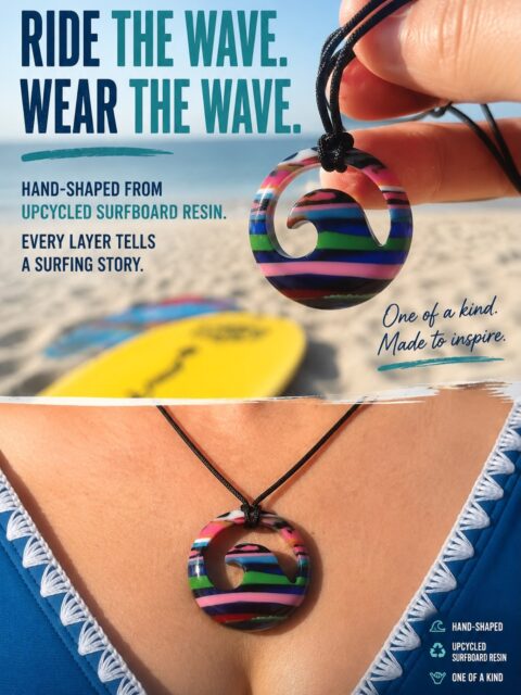 πββοΈπββοΈπ
Shout out to my wife for doing some beach modeling for me. I was able to capture this gorgeous hand-carved up-cycled surfboard resin wave necklace this morning. This piece is on adjustable paracord and is perfect for any water activities. I can ship this one right out to you Monday if interested.
DM me for details and video of my wife wearing this one.
RIDE THE WAVE, WEAR THE WAVE!π
#surfite #surfitenecklace #wavenecklace #handshapedsurfboards #zacharybloomjewelry