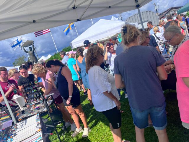 ‼️‼️‼️ 
LET’S GOOOOO!!!!
Catch me today on LBI for the Viking Village Art and Craft Show from 10-4pm. There are plenty of very talented artisans to peruse. Hope to see you down the shore in Barnegat Light today. It’s absolutely GORGEOUS OUT!😜
#vikingvillage #vikingvillageshows #zacharybloomjewelry #surfite #surfitejewelry