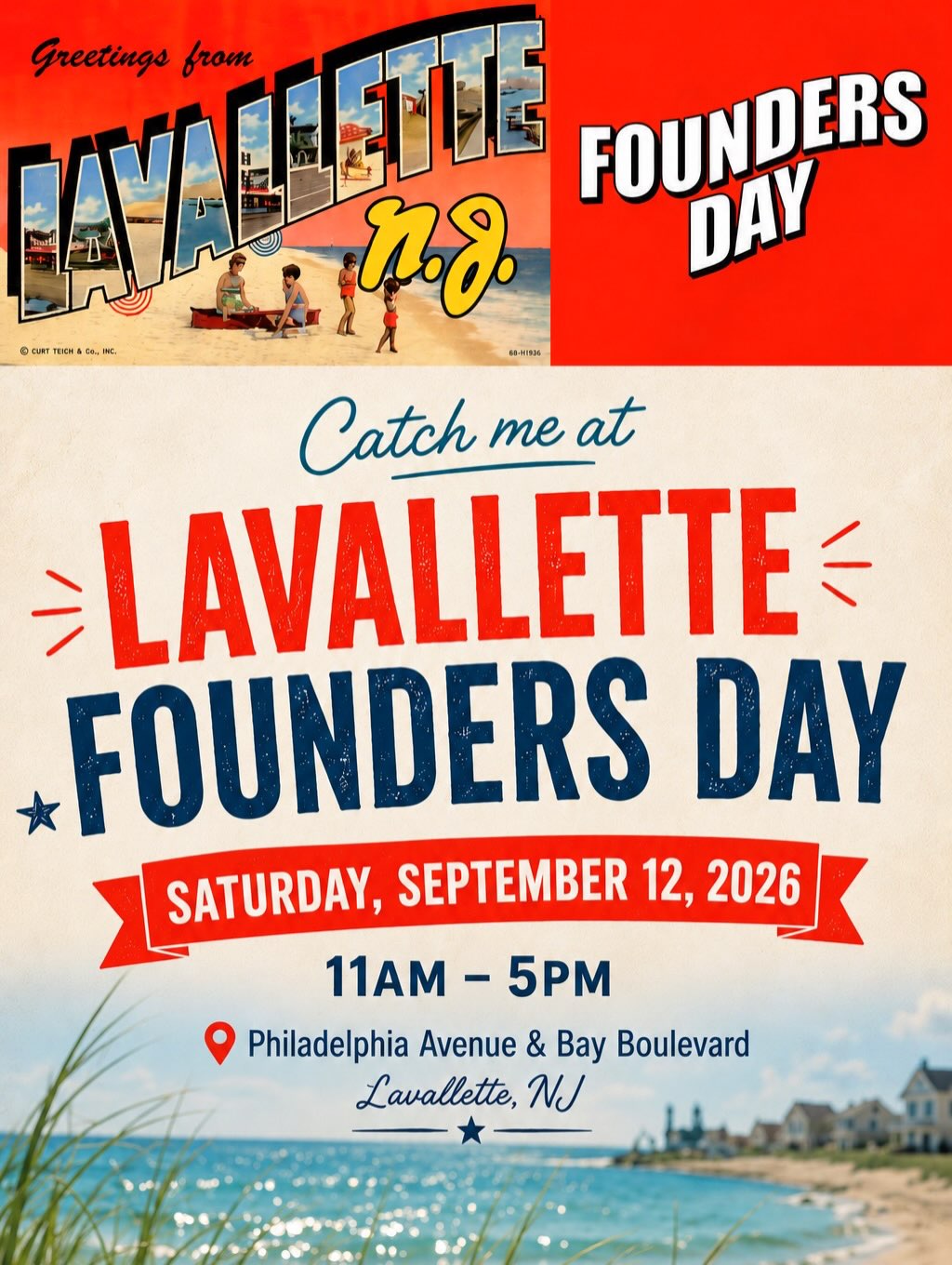 โผ๏ธ โผ๏ธ โผ๏ธ
Catch me this Saturday down the shore in Lavallette, NJ for their annual Lavallette Founders Day from 11-5pm. My space is located on Philadelphia Ave. between Route 35 & Bay Blvd. Hope to see you in Lavallette this weekend.๐
#lavallettenj #lavallettefoundersday #zacharybloomjewelry #surfite #jerseyshorelocal