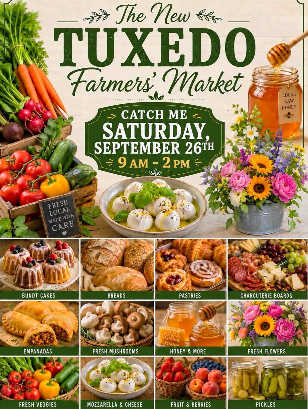 ‼️‼️‼️
Trying out a new farmers market next Saturday (9/26) in Tuxedo, NY. The Tuxedo Farmers Market takes place from 9-2pm at the Tuxedo Train Station. I’ll have tons of new SURFITE & gemstone jewelry designs. DM me with any questions.😜
#tuxedony #thenewtuxedofarmersmarket #zacharybloomjewelry #farmersmarketfinds #tuxedopark