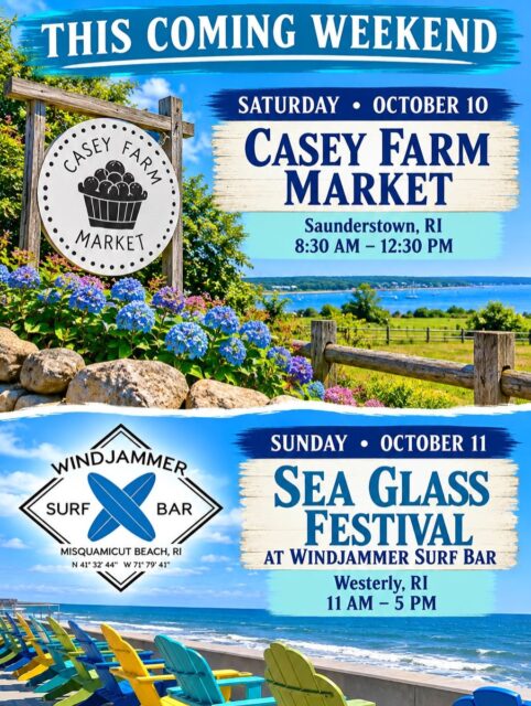 โผ๏ธโผ๏ธโผ๏ธ
Catch me up in Rhode Island this coming weekend for two awesome shows! Saturday Iโll be in Saunderstown at Casey Farm Market from 8:30-12:30pm. Sunday Iโll be in Westerly at the Windjammer Surf Bar for a wonderful Sea Glass Festival from 11-5pm. Hope to see you at one of these shows.
๐
#windjammersurfbar #seaglassfestival #caseyfarmmarket #caseyfarmri #zacharybloomdesigns